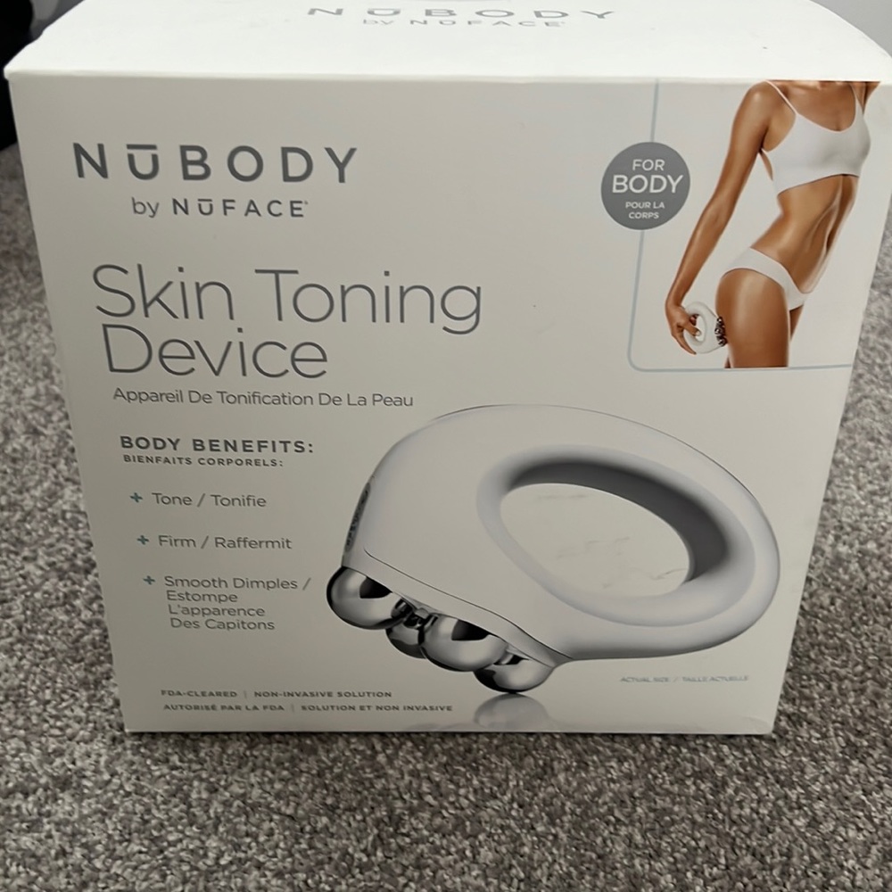 Nobody by Nuface skin toning device new never opened